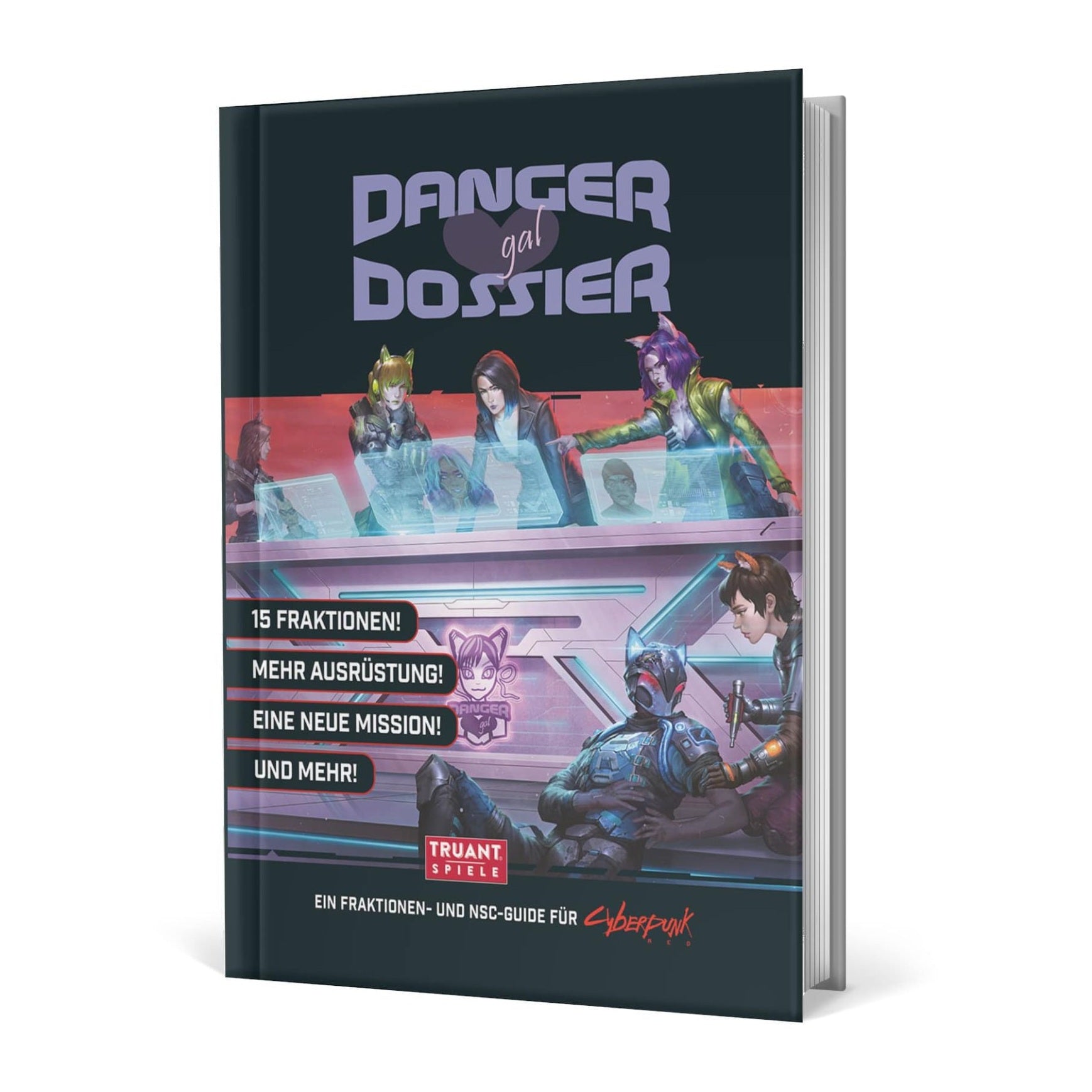 Cyberpunk RED - Erweiterung - Danger Gal Dossier - Hardcover - Deutsche Ausgabe