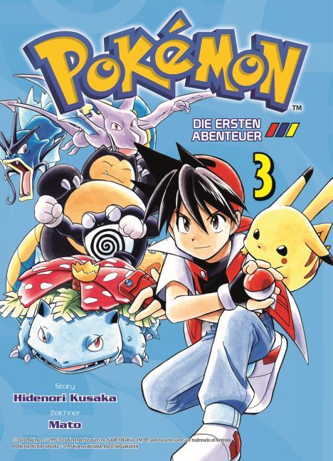 Pokémon - Die ersten Abenteuer 03 - Autor: Hidenori Kusaka &  Mato