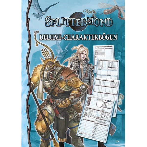 Splittermond - Zubehör - Deluxe-Charakterbögenset - Deutsche Ausgabe