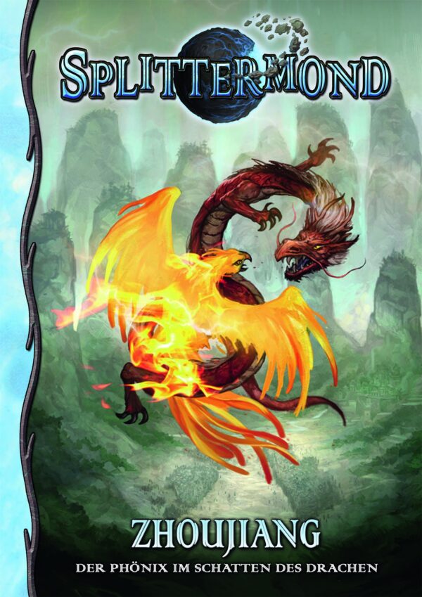 Splittermond - Quellenband - Zhoujiang: Der Phönix im Schatten des Drachen - Hard Cover - Deutsche Ausgabe