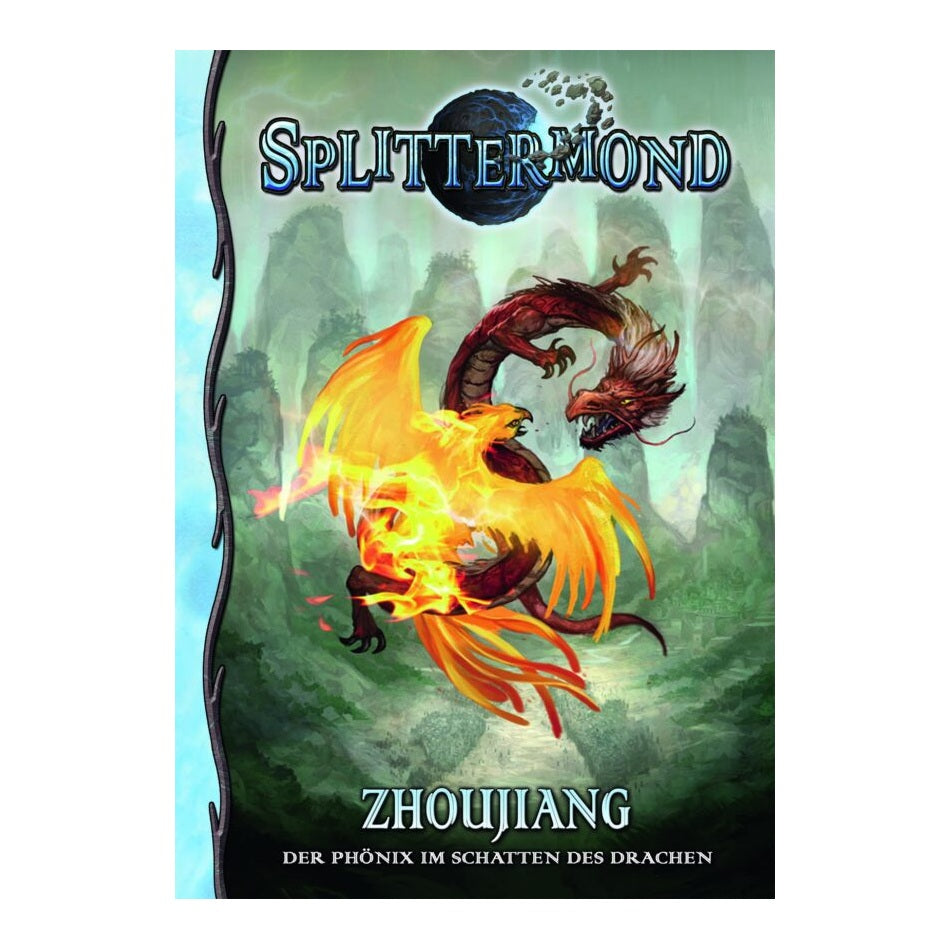 Splittermond - Quellenband - Zhoujiang: Der Phönix im Schatten des Drachen - Hard Cover - Deutsche Ausgabe