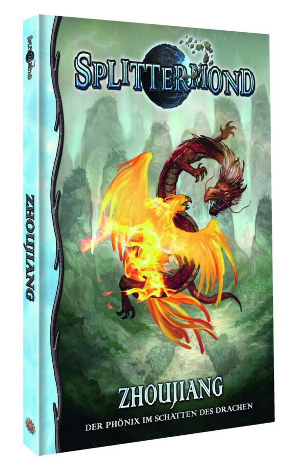Splittermond - Quellenband - Zhoujiang: Der Phönix im Schatten des Drachen - Hard Cover - Deutsche Ausgabe