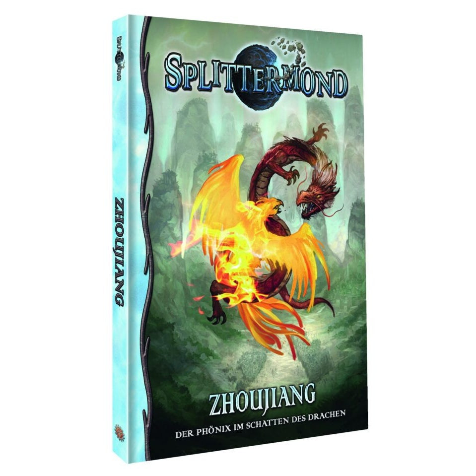 Splittermond - Quellenband - Zhoujiang: Der Phönix im Schatten des Drachen - Hard Cover - Deutsche Ausgabe