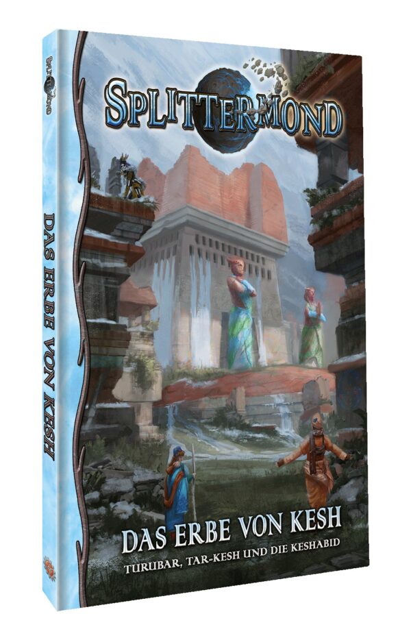 Splittermond - Quellenbuch - Das Erbe von Kesh - Hard Cover - Deutsche Ausgabe