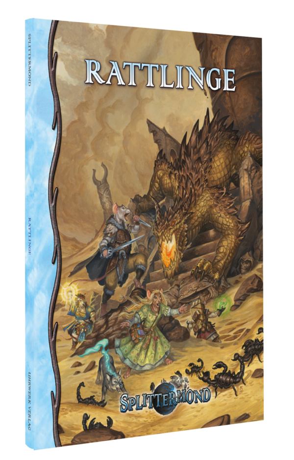 Splittermond - Quellenband - Rattlinge - Soft Cover - Deutsche Ausgabe