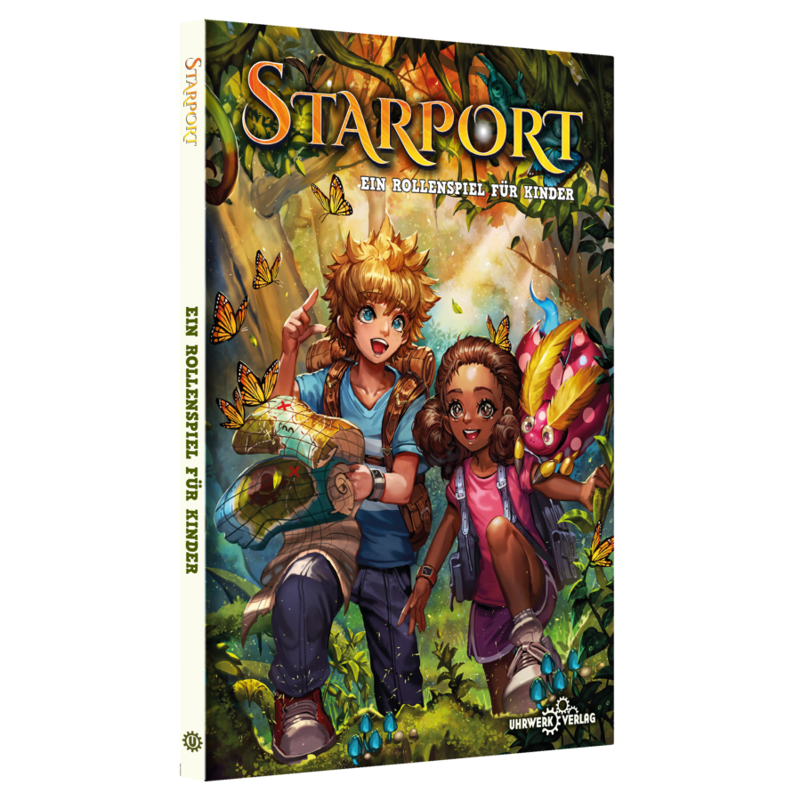 Starport - Ein Rollenspiel für Kinder (ab 5 Jahren) - Regelwerk & 3 Abenteuer - Hard Cover - Deutsche Ausgabe