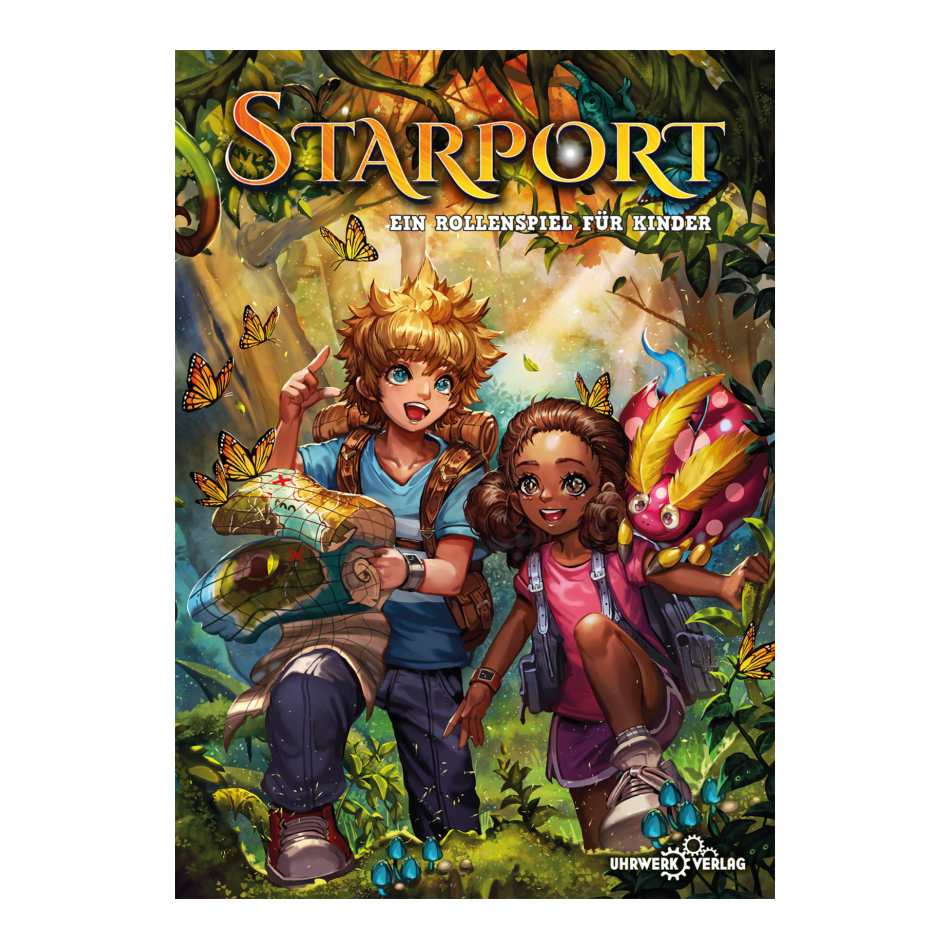 Starport - Ein Rollenspiel für Kinder (ab 5 Jahren) - Regelwerk & 3 Abenteuer - Hard Cover - Deutsche Ausgabe