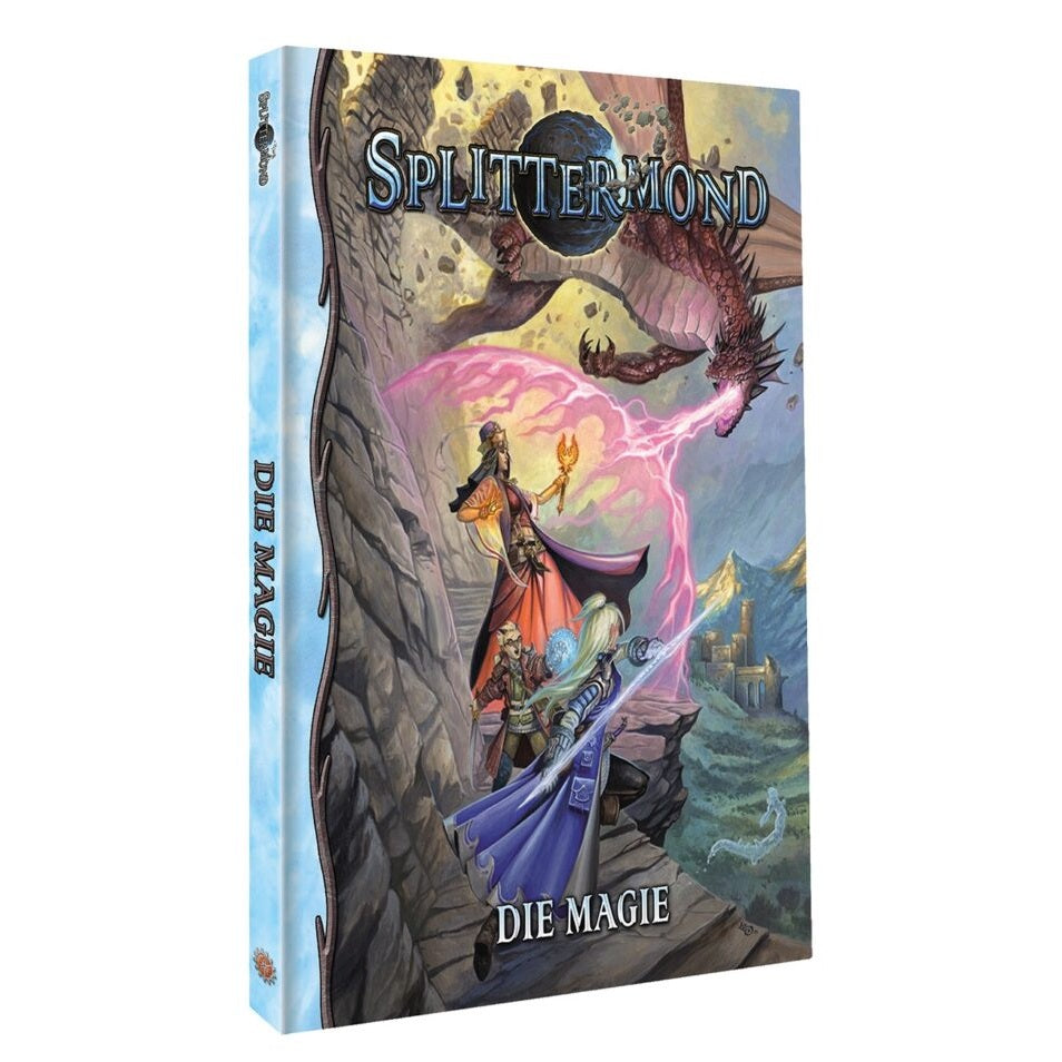 Splittermond - Quellenbuch - Die Magie (überarbeitete Neuauflage) - Hard Cover - Deutsche Ausgabe