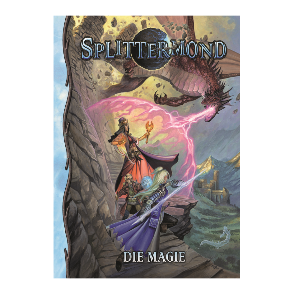 Splittermond - Quellenbuch - Die Magie (überarbeitete Neuauflage) - Hard Cover - Deutsche Ausgabe