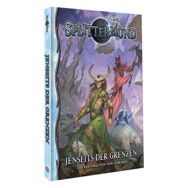Splittermond - Quellenbuch - Jenseits der Grenzen: Die Feenwelten von Lorakis (überarbeitete Neuauflage) - Hard Cover - Deutsche Ausgabe