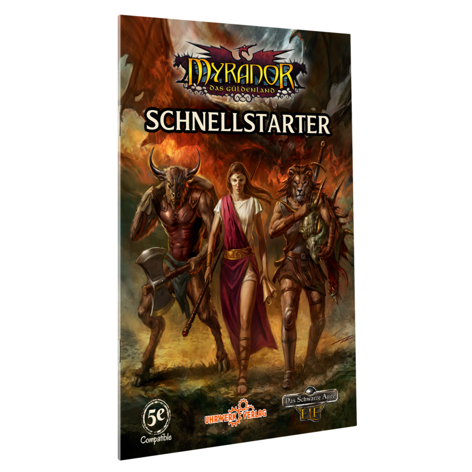 Myranor 5E (ELF) - Schnellstarter - Soft Cover - Deutsche Ausgabe