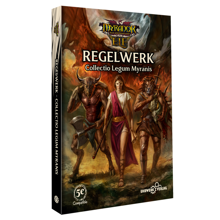 Myranor 5E (ELF) - Handbuch - Regelwerk: Collectio Legum Myranis - Hard Cover - Deutsche Ausgabe