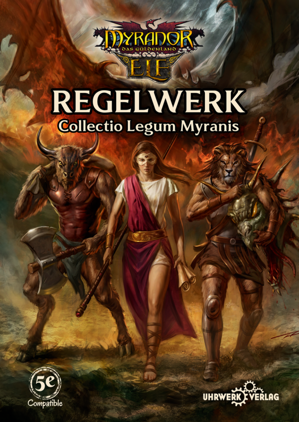 Myranor 5E (ELF) - Handbuch - Regelwerk: Collectio Legum Myranis - Hard Cover - Deutsche Ausgabe
