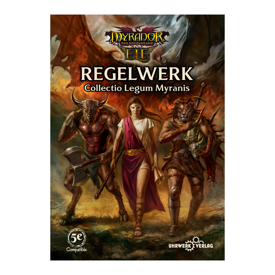 Myranor 5E (ELF) - Handbuch - Regelwerk: Collectio Legum Myranis - Hard Cover - Deutsche Ausgabe