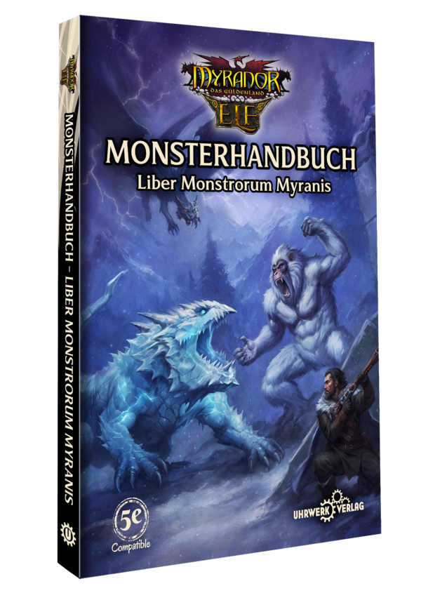 Myranor 5E (ELF) - Handbuch - Monsterhandbuch: Liber Monstrorum Myranis - Hard Cover - Deutsche Ausgabe