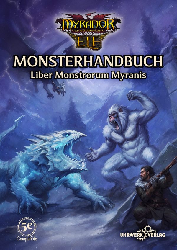Myranor 5E (ELF) - Handbuch - Monsterhandbuch: Liber Monstrorum Myranis - Hard Cover - Deutsche Ausgabe