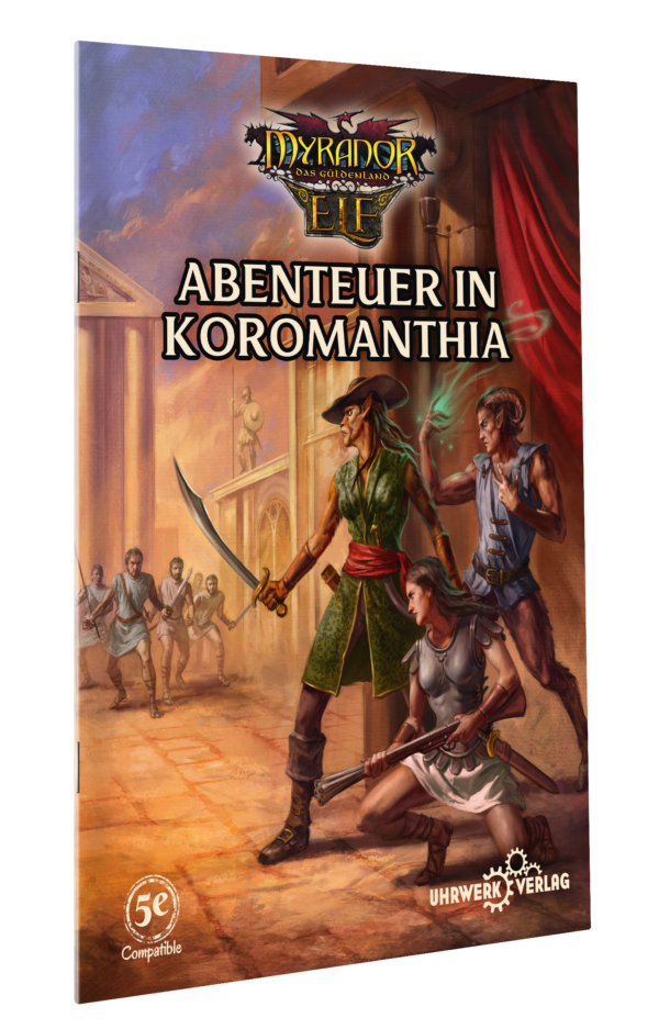 Myranor 5E (ELF) - Abenteuer - Abenteuer in Koromanthia - Hard Cover - Deutsche Ausgabe