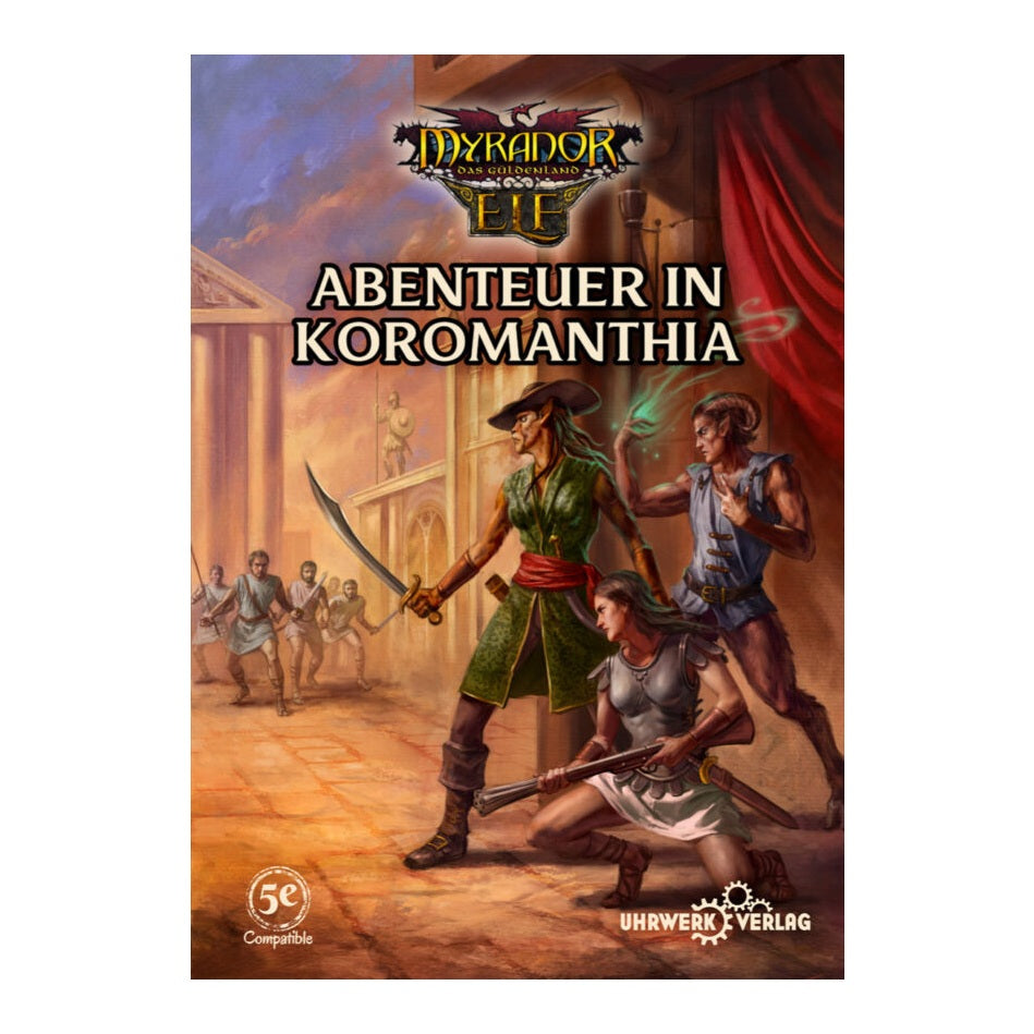 Myranor 5E (ELF) - Abenteuer - Abenteuer in Koromanthia - Hard Cover - Deutsche Ausgabe