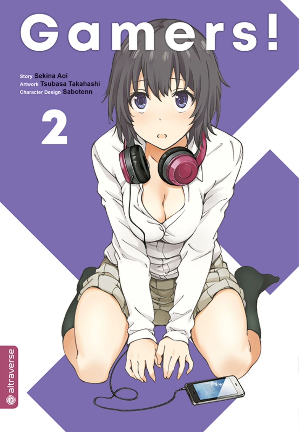 Gamers! 02 - Autor: Sekina Aoi & Tsubasa Takahashi & Sabotenn