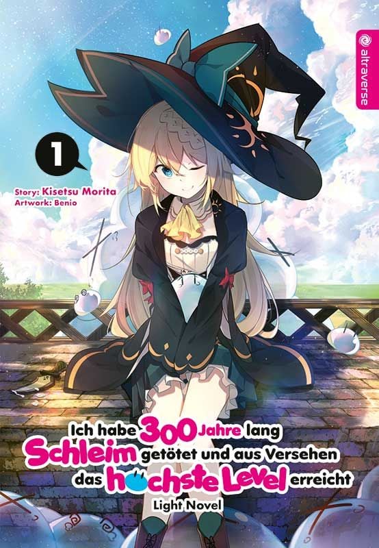 Ich habe 300 Jahre lang Schleim getötet und aus Versehen das höchste Level erreicht Light Novel 01 - Autor: Kisetsu Morita & Benio