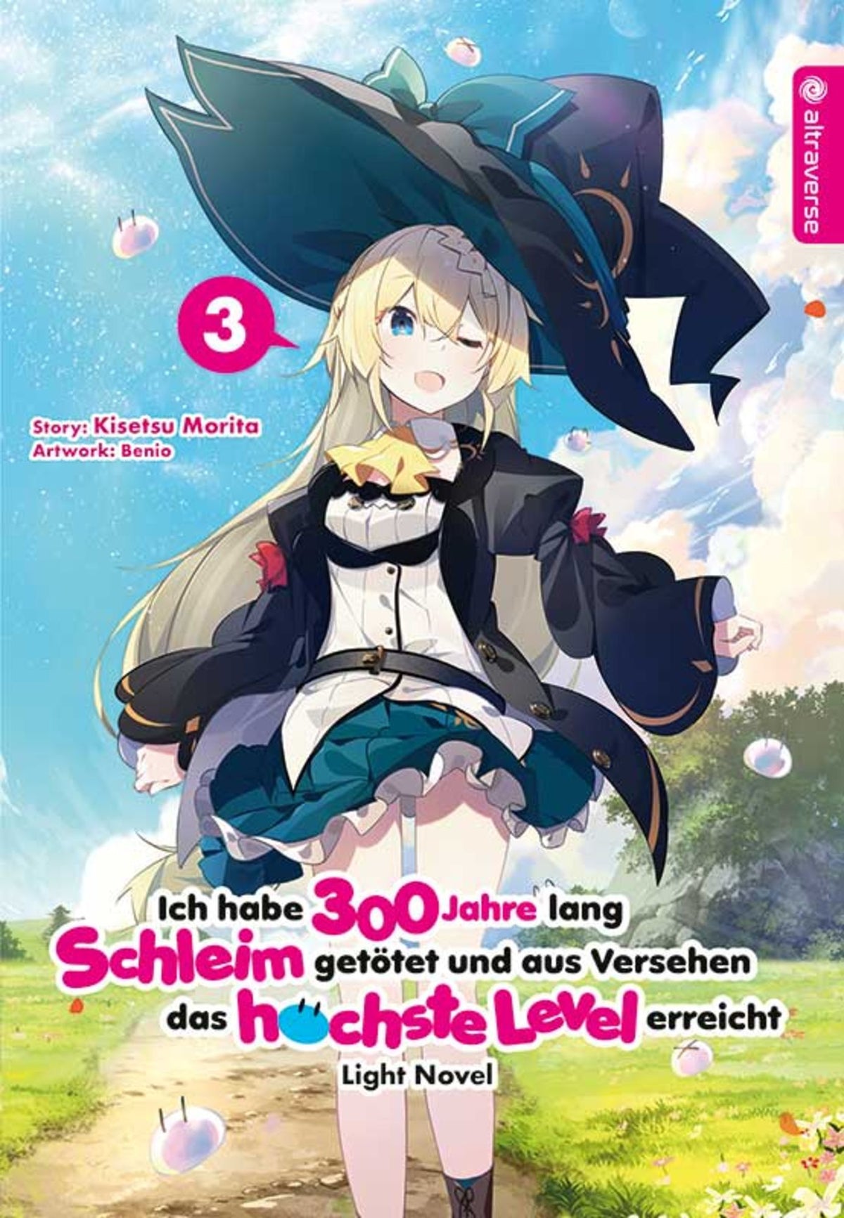 Ich habe 300 Jahre lang Schleim getötet und aus Versehen das höchste Level erreicht Light Novel 03 - Autor: Kisetsu Morita & Benio
