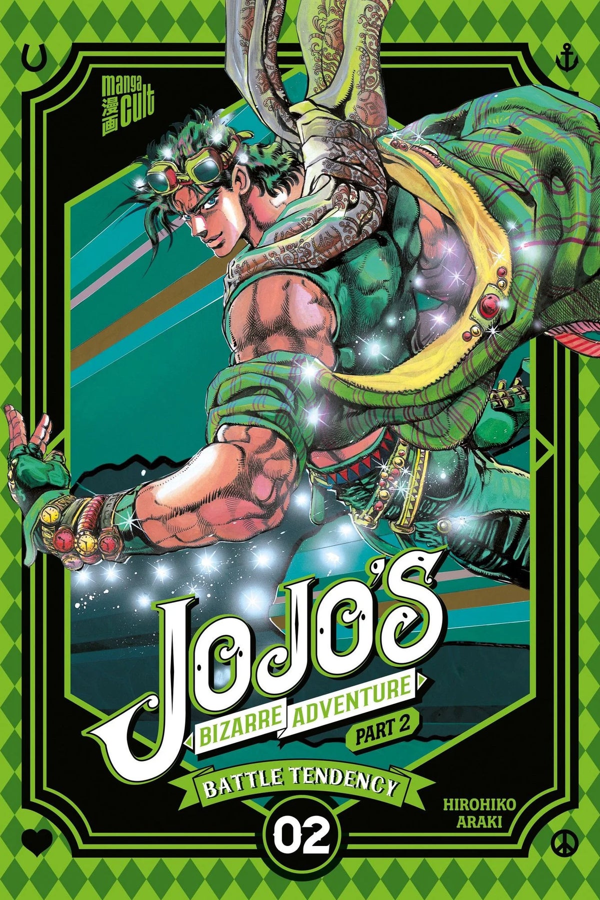 Jojo's Bizarre - Battle Tendency 02 - Autor: Hirohiko Araki, Josef Shanel