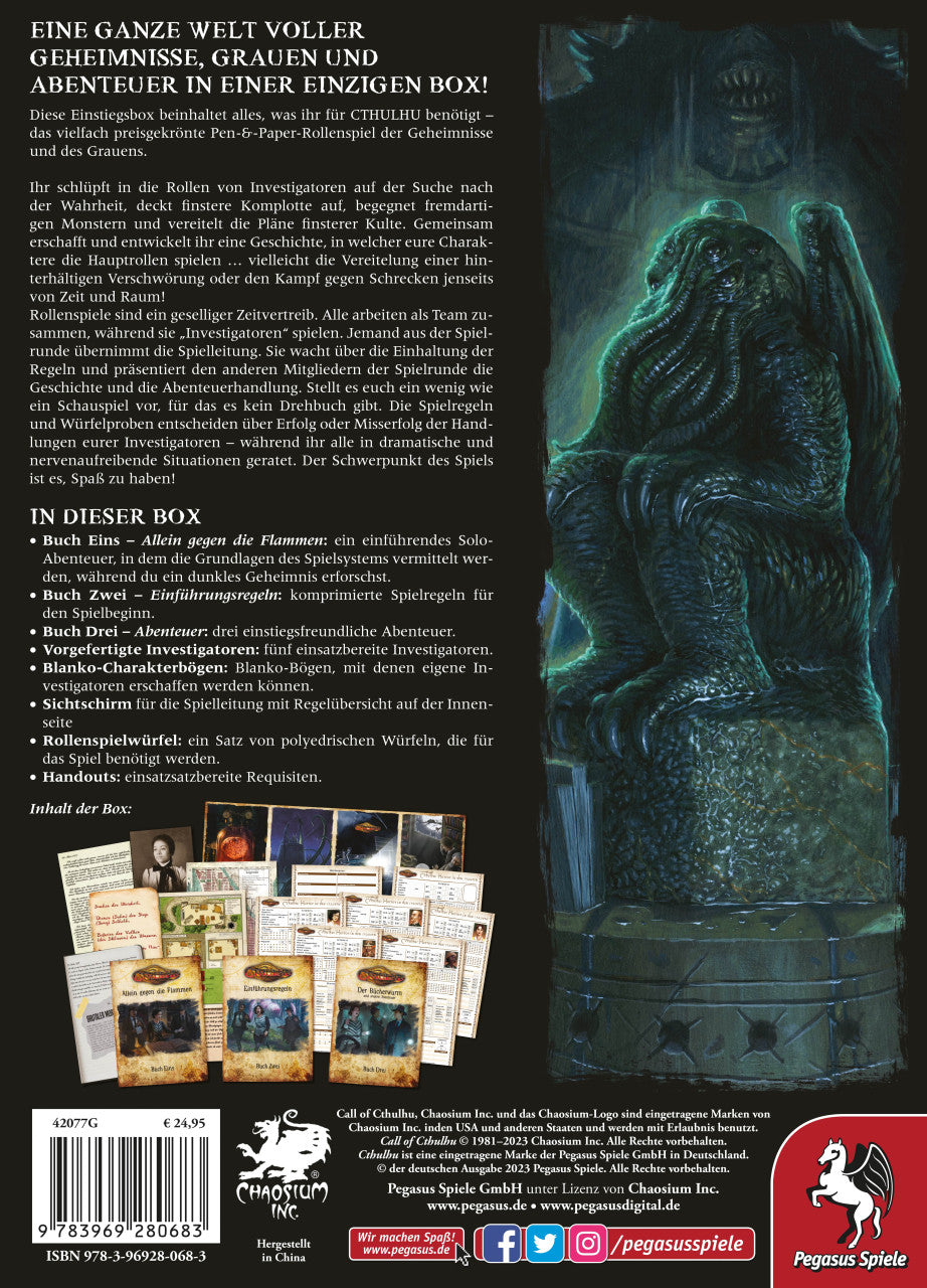 Cthulhu - Einstiegsbox - Deutsche Ausgabe