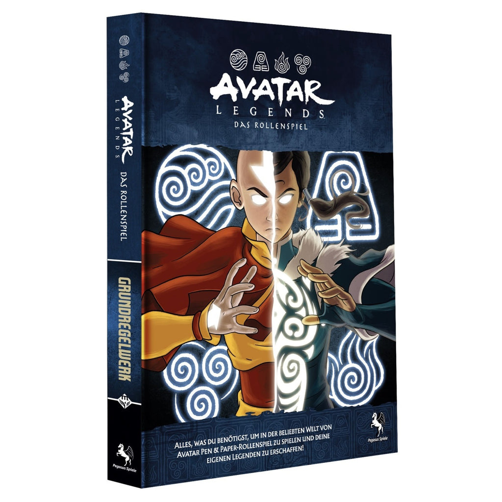 Avatar Legends: Das Rollenspiel - Handbuch - Grundregelwerk - Hardcover - Deutsche Ausgabe
