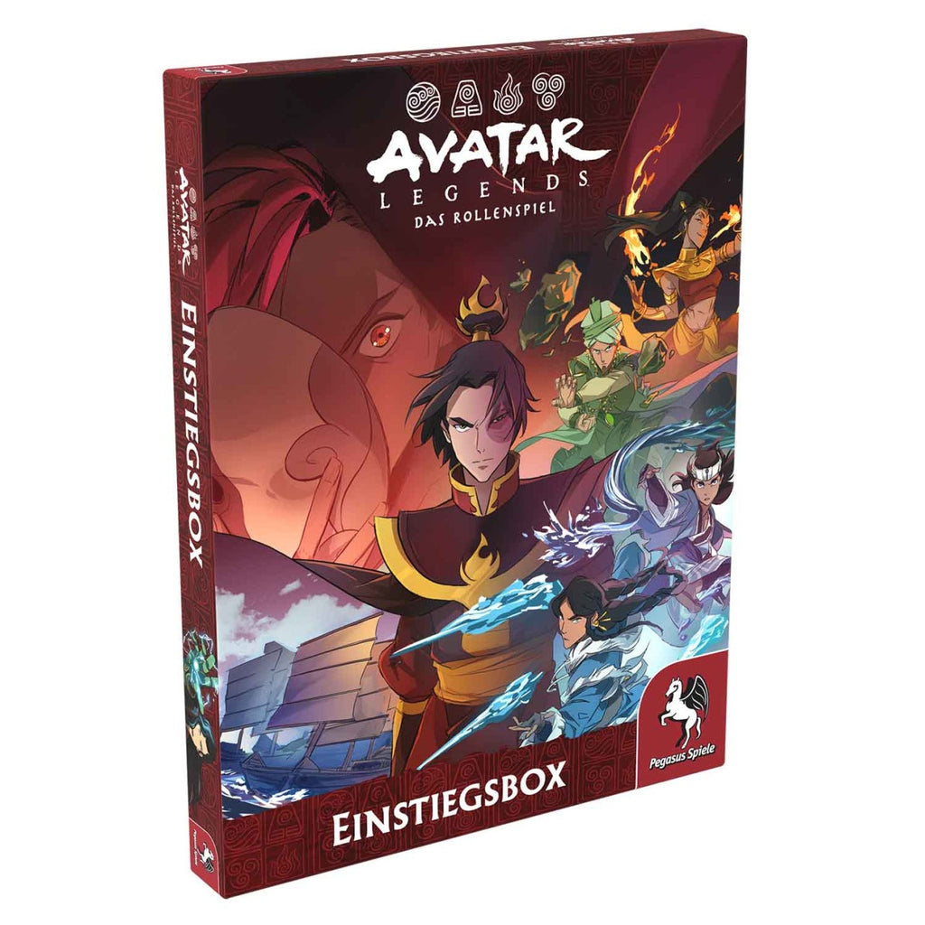 Avatar Legends: Das Rollenspiel - Einstiegsbox - Deutsche Ausgabe