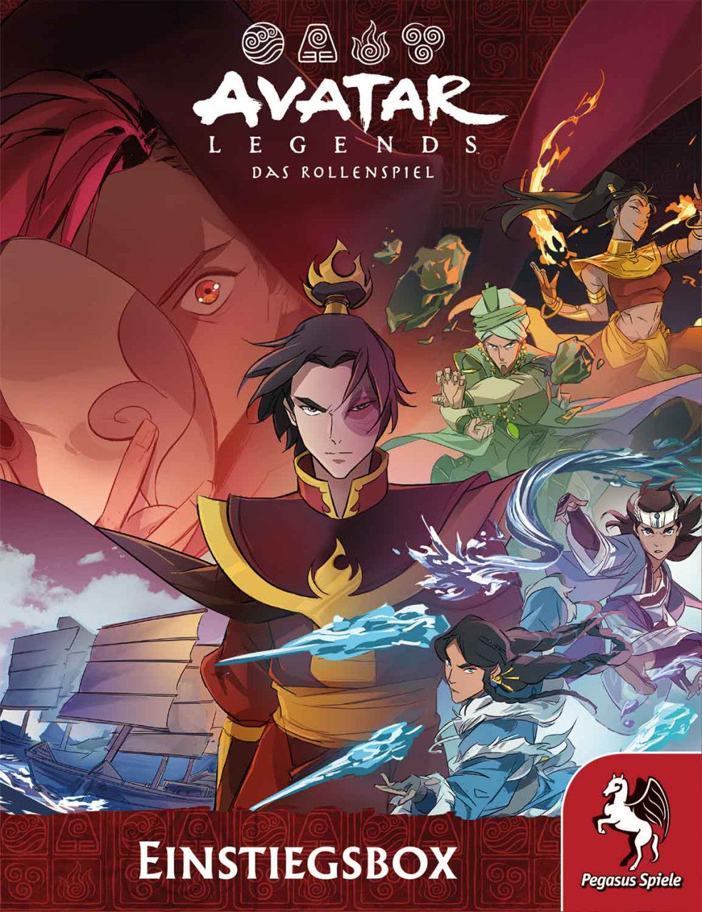 Avatar Legends: Das Rollenspiel - Einstiegsbox - Deutsche Ausgabe
