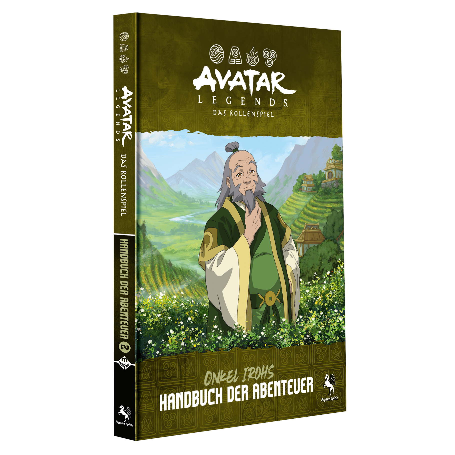 Avatar Legends: Das Rollenspiel - Handbuch - Onkel Irohs Handbuch der Abenteuer - Hardcover - Deutsche Ausgabe