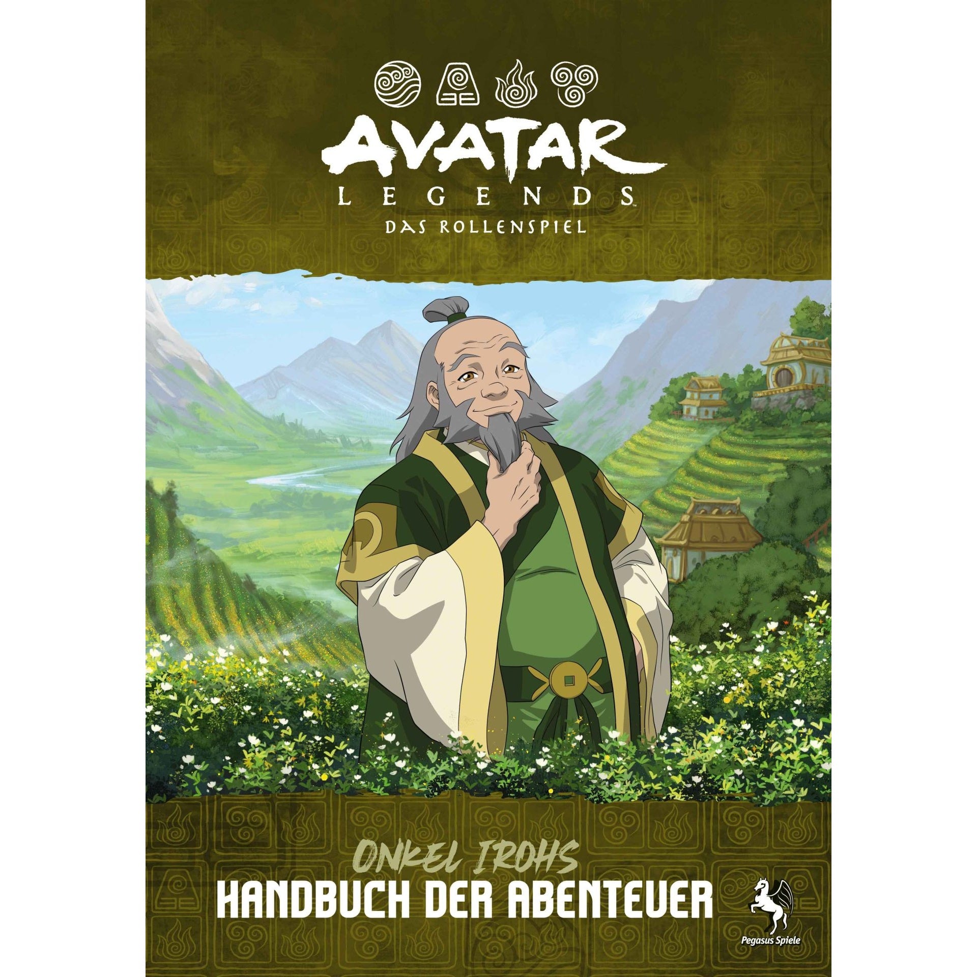 Avatar Legends: Das Rollenspiel - Handbuch - Onkel Irohs Handbuch der Abenteuer - Hardcover - Deutsche Ausgabe