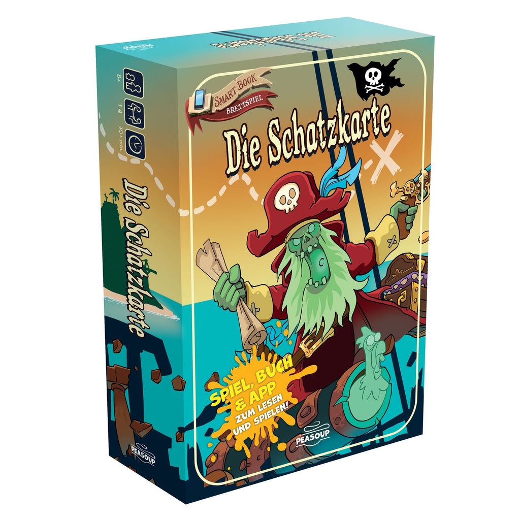 Die Schatzkarte Brettspiel - interactives Solo-Spiel - ab 8 Jahren