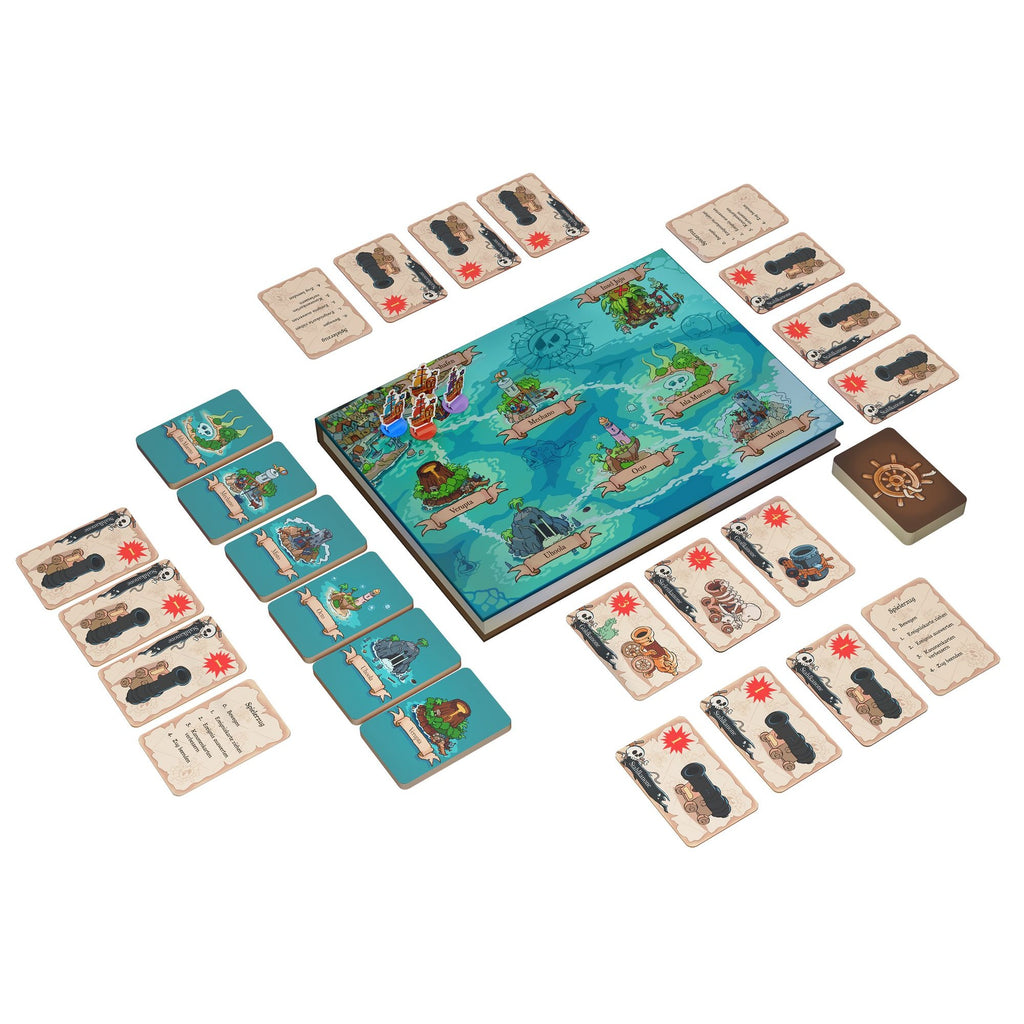 Die Schatzkarte Brettspiel - interactives Solo-Spiel - ab 8 Jahren