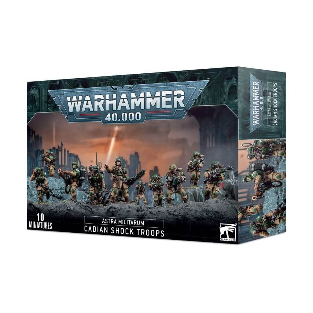 Warhammer 40.000: Astra Militarum - Cadian Shock Troops