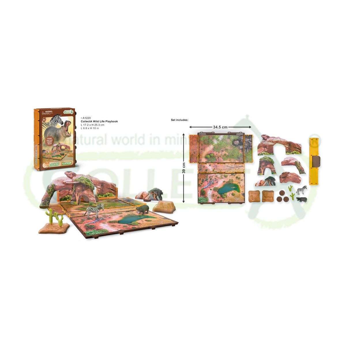 CollectA - A1220 - COLLECTA WILD LIFE PLAYBOOK (PC)