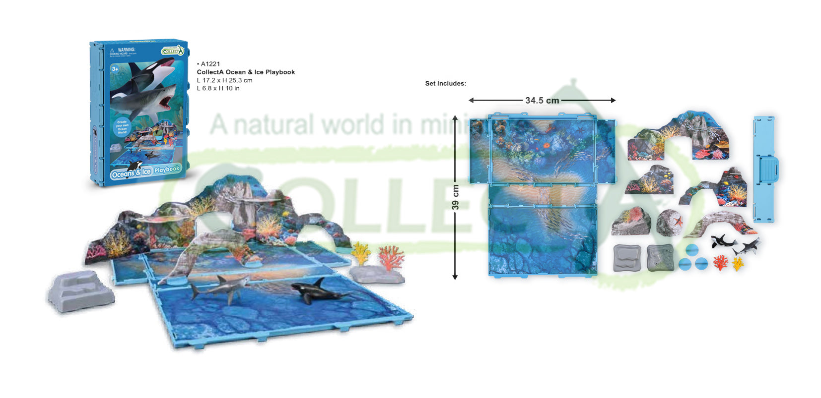 CollectA - A1221 - COLLECTA OCEANS & ICE PLAYBOOK (PC)