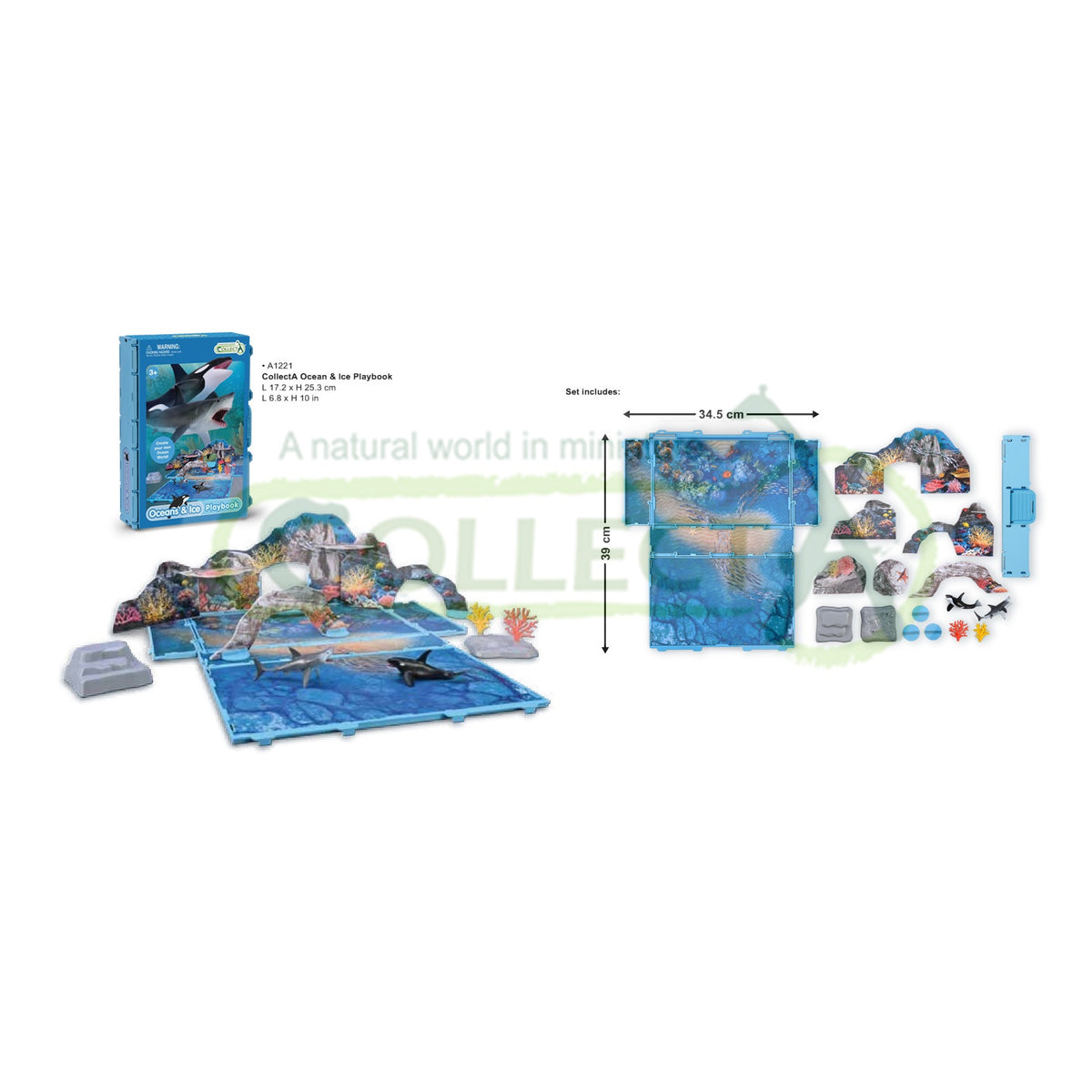 CollectA - A1221 - COLLECTA OCEANS & ICE PLAYBOOK (PC)
