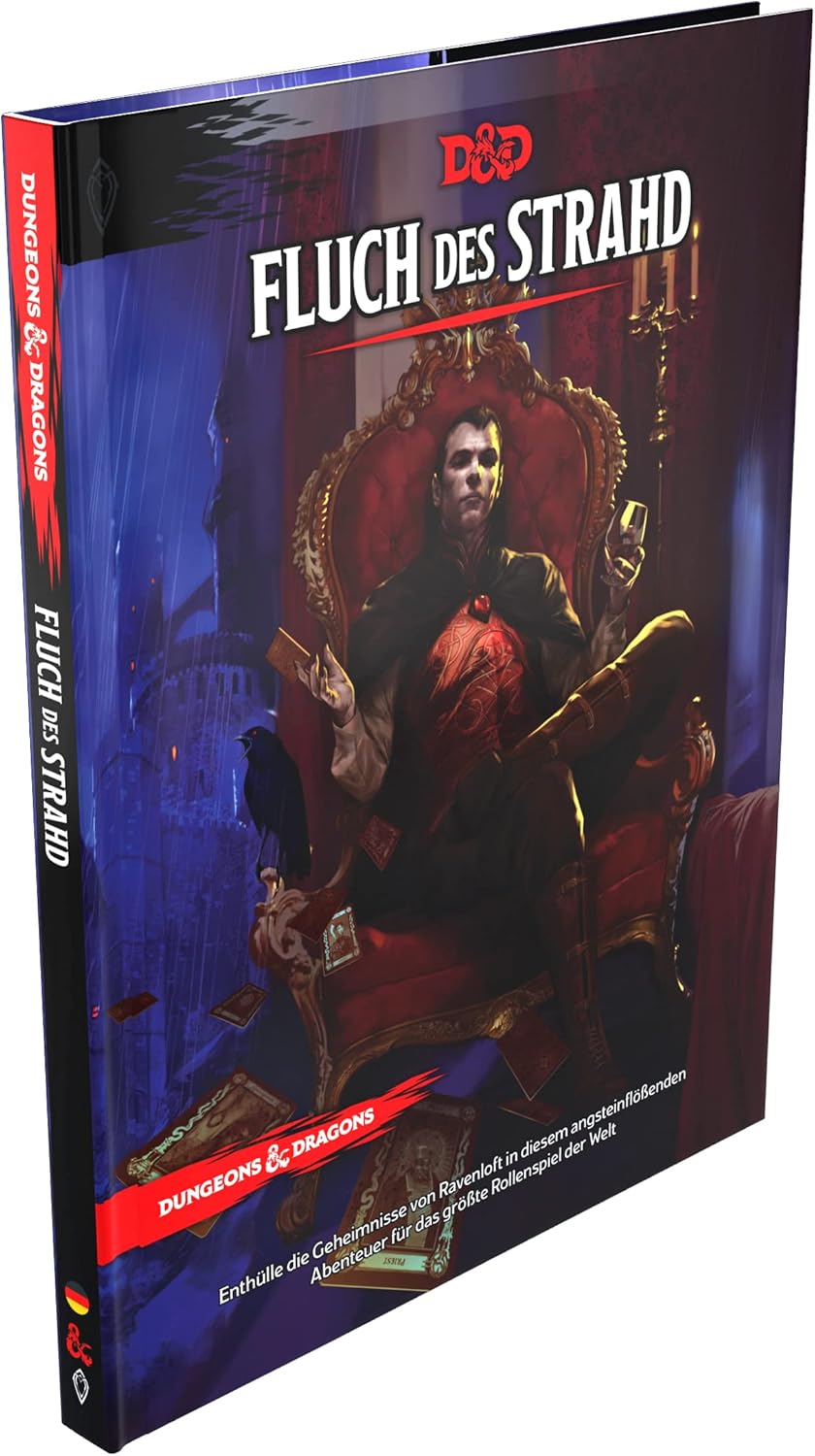 Dungeons & Dragons - Abenteuer - Fluch des Strahd - Hard Cover - Deutsche Ausgabe