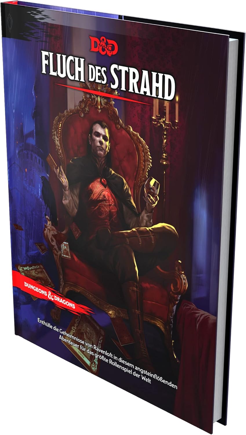 Dungeons & Dragons - Abenteuer - Fluch des Strahd - Hard Cover - Deutsche Ausgabe