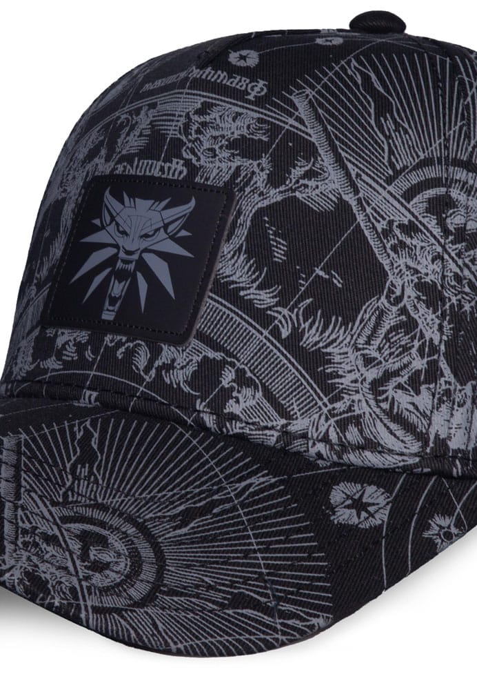 Cap - The Witcher Baseball Logo Black