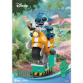 Disney D-Stage PVC Diorama Stitch Coin Ride 16 cm