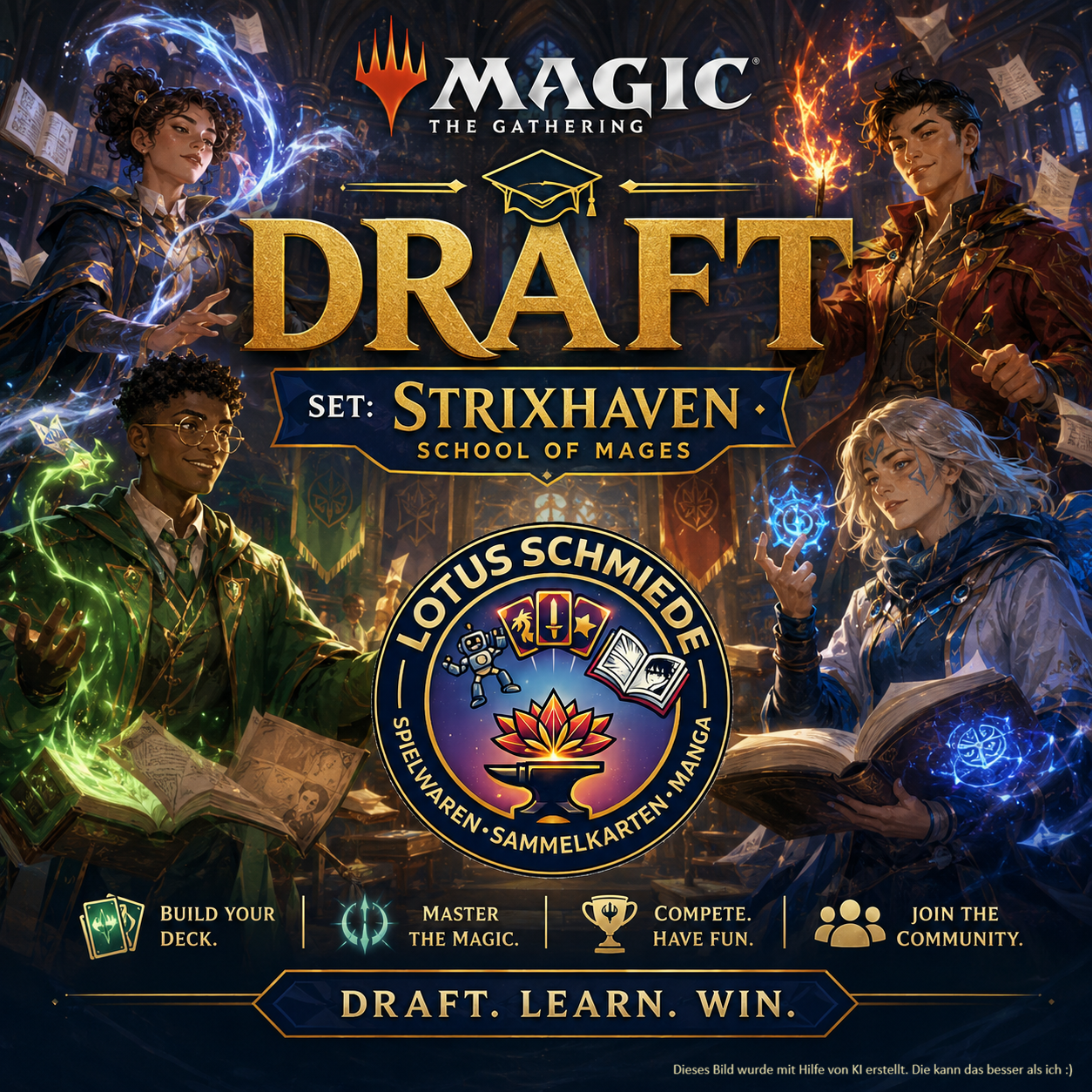 28.08.2026 - Draft - Strixhaven (Englische Booster)