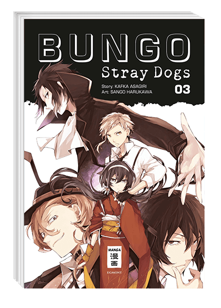 Bungo Stray Dogs 03 - Autor: Kafka Asagiri & Sango Harukawa