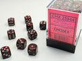 Chessex - 36er Box Würfel - Speckled Silver Volcano 12mm D6 Dice Block (36 dice)