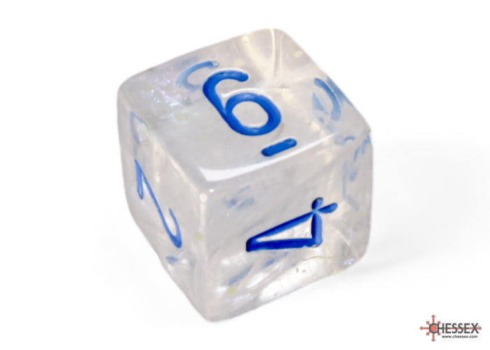 Chessex - 7er Set Würfel - Borealis Icicle/light blue Luminary Polyhedral 7-Dice Set