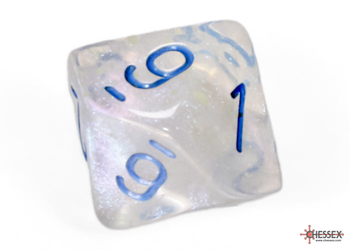 Chessex - 7er Set Würfel - Borealis Icicle/light blue Luminary Polyhedral 7-Dice Set