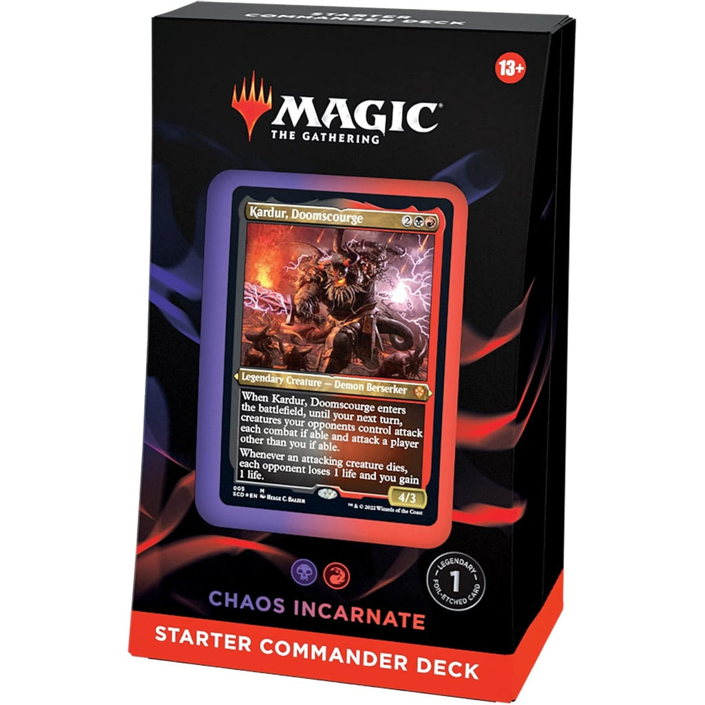 MtG - Starter Commander Deck - Chaos Incarnate - Englisch