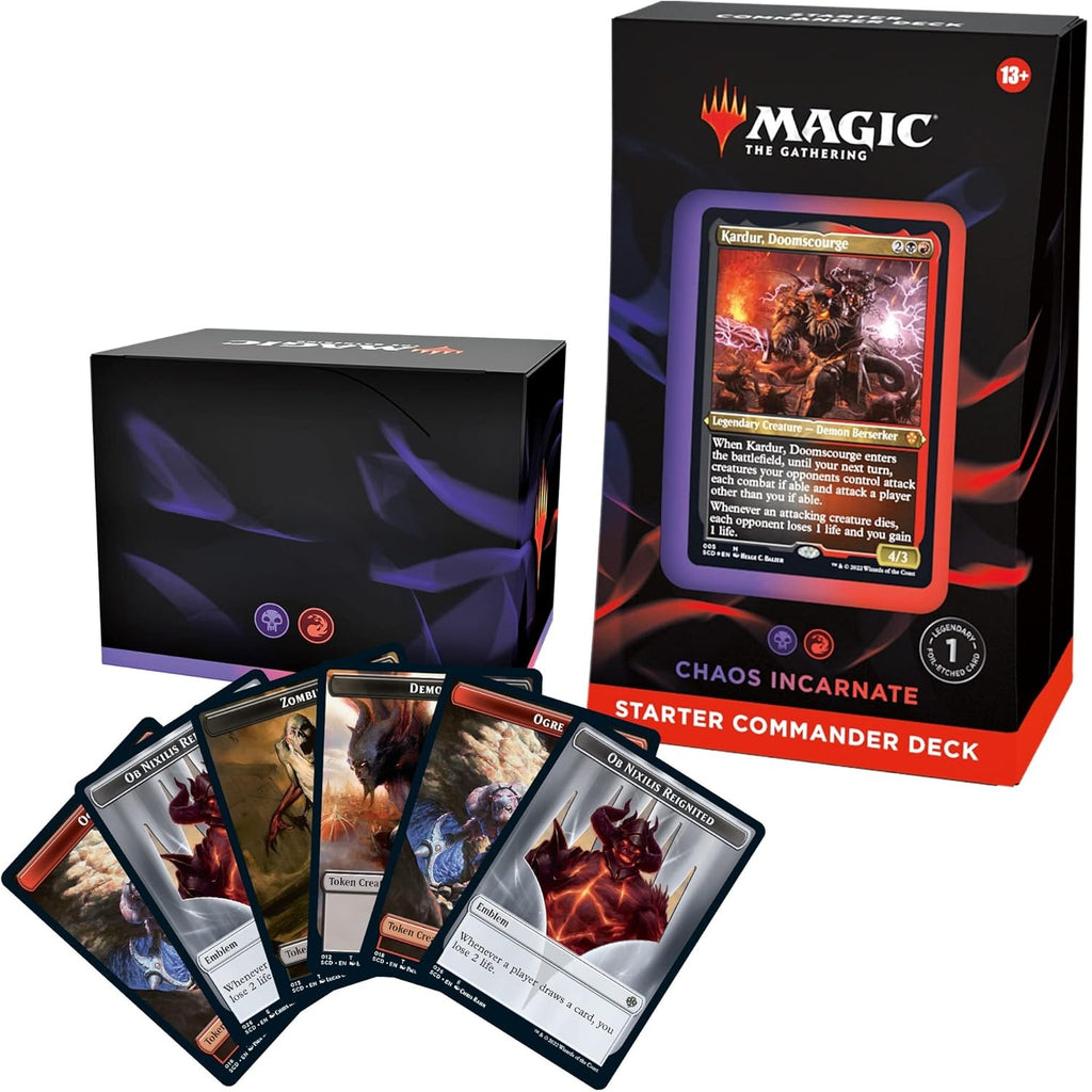 MtG - Starter Commander Deck - Chaos Incarnate - Englisch