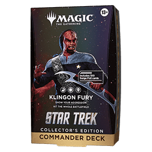 MTG - Star Trek - Commander Deck Collector's Edition Klingon Fury - Englisch - (Vorbestellung - Release: 13.11.2026)